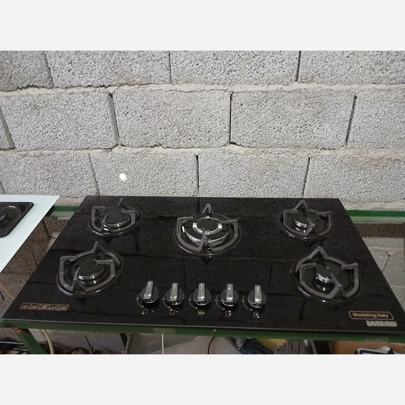 اجاق گازصفحه ای شیشه ترموکوپل دار( پس کرایه)
