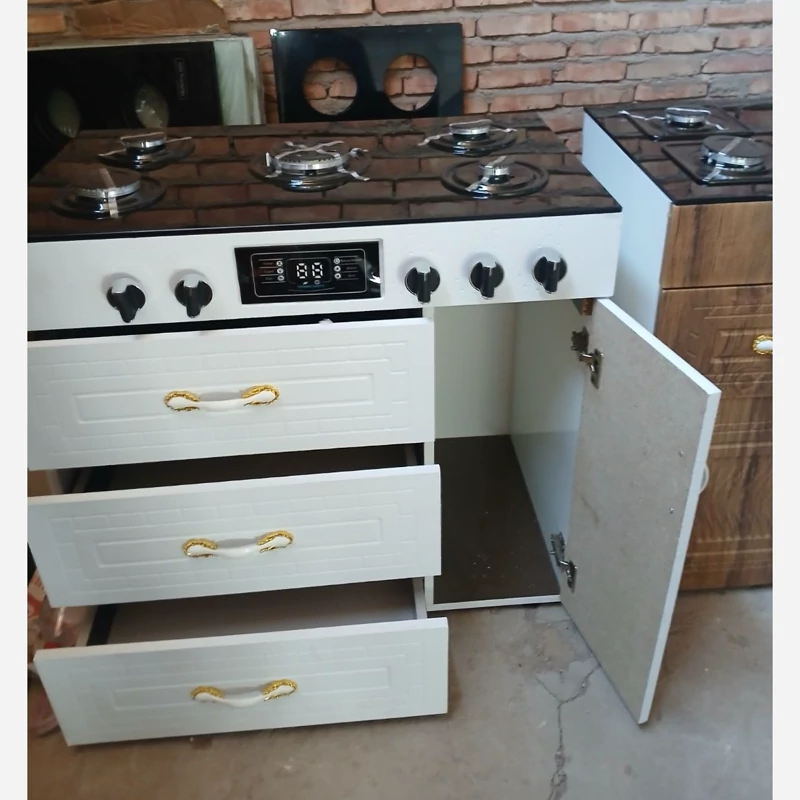 اجاق گازکابینتی mdf سه کشو