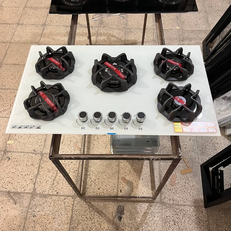 گاز شیشه ای اریکسان مدل j6  سفید ترموکوبل (پس کرایه)