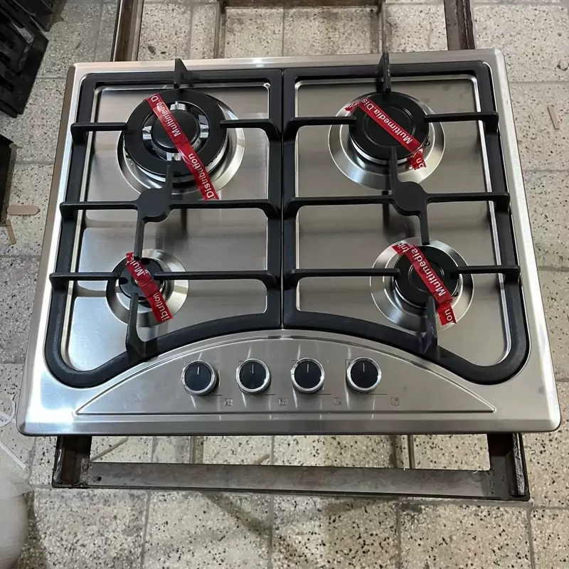 گاز استیل اریکسان با ترموکوپل 4 شعله رومیزی (پس کرایه)