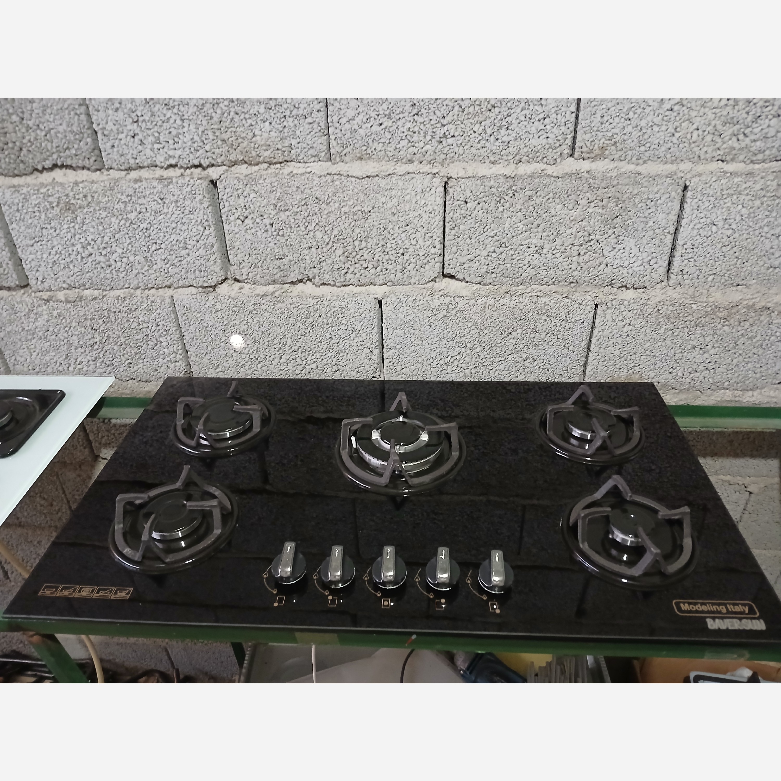 اجاق گازصفحه ای شیشه ترموکوپل دار( پس کرایه)