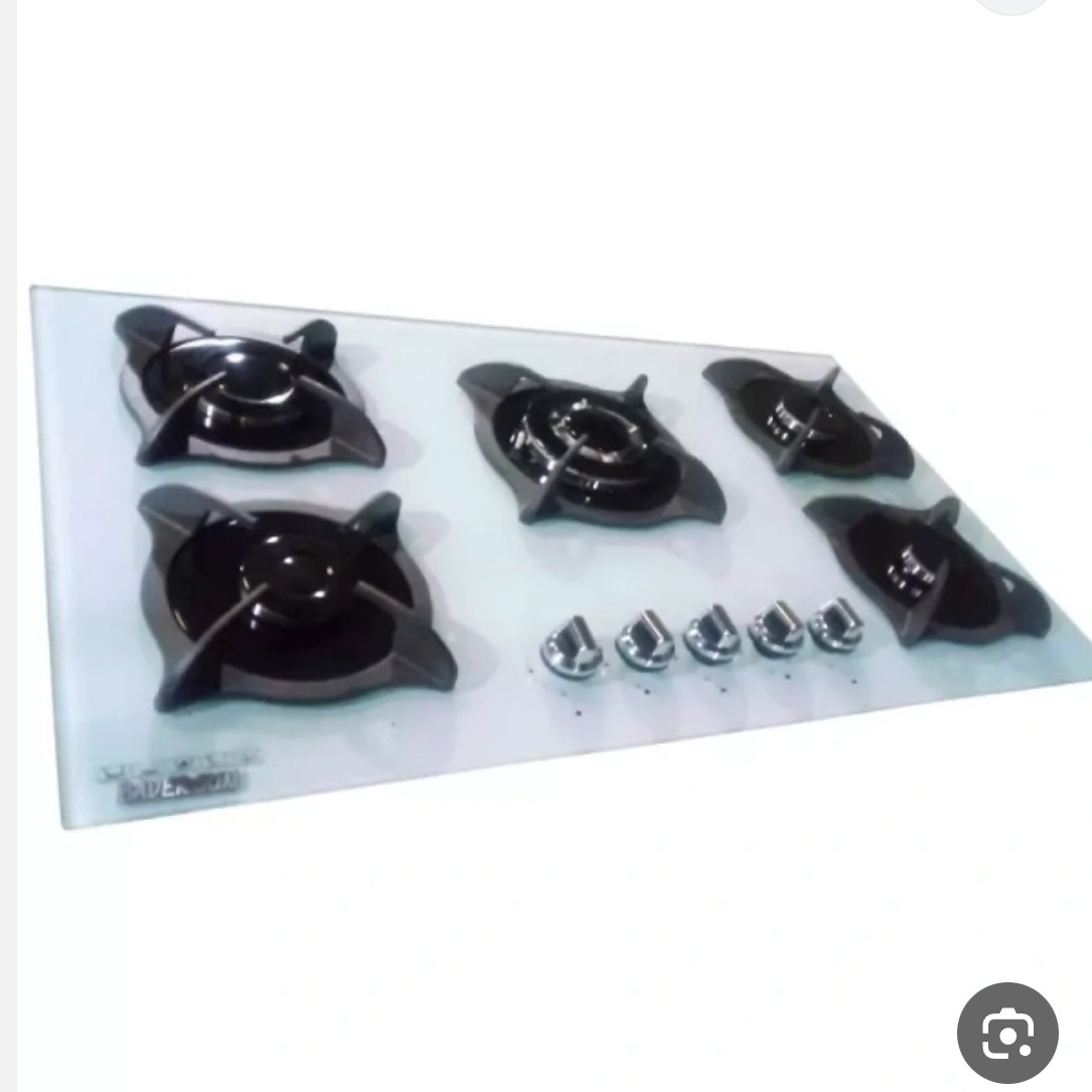 اجاق گاز صفحه ای شیشه سفید باورسان چدن پادیسانی ترموکوپل دار (پس کرایه)
