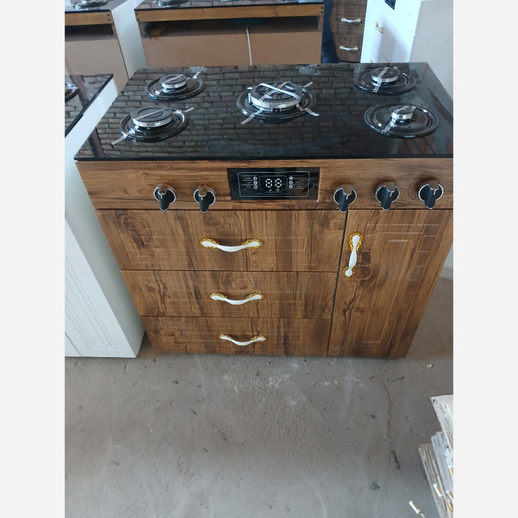 اجاق گازکابینتی mdf سه کشو