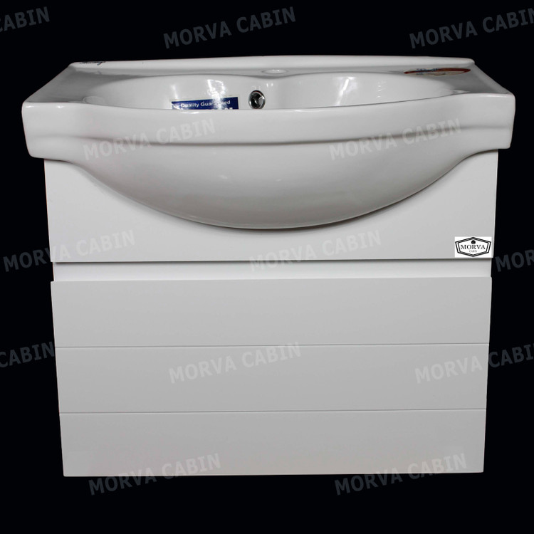 فول ست روشویی کابینتی مروا کابین مدل دیواری کاسپین 63 (طول 64 عرض 45) (پس کرایه)