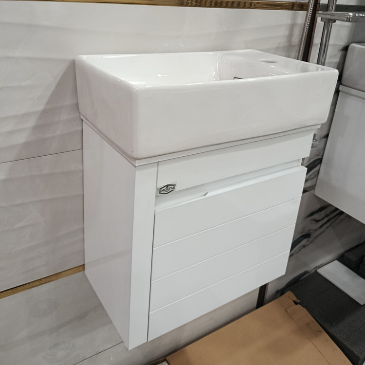 فول ست روشویی کابینتی مروا کابین مدل آندره 45 (طول 46 عرض 26) (پس کرایه)