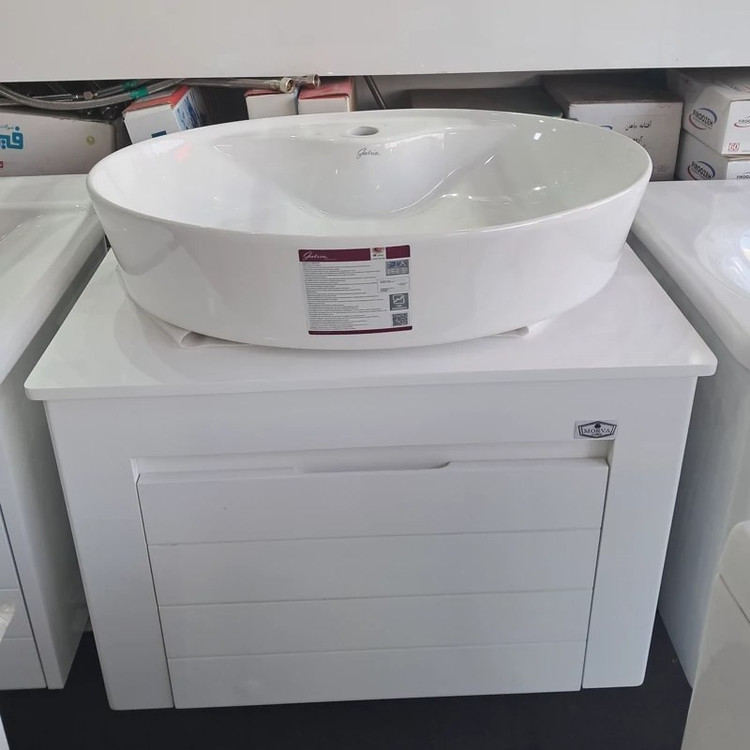 فول ست روشویی کابینتی مروا کابین مدل سهند 60 (طول 60 عرض 40) (پس کرایه)
