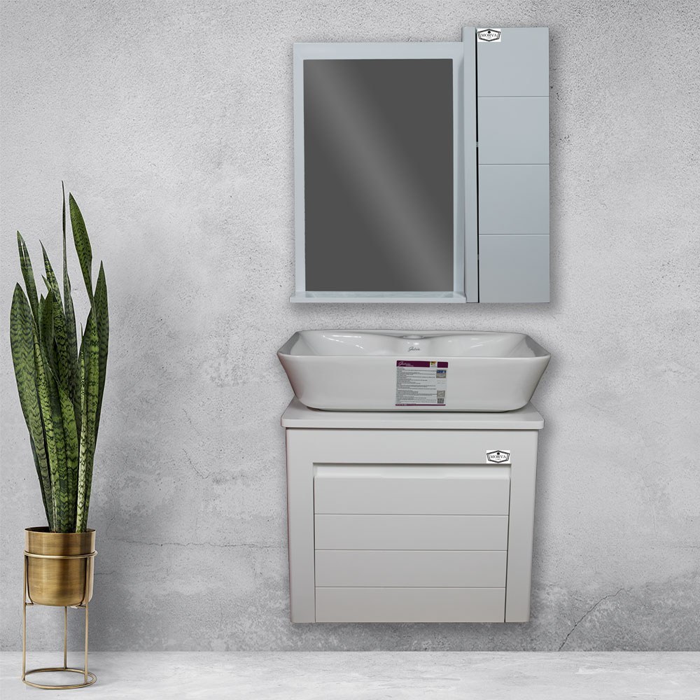 فول ست روشویی کابینتی مروا کابین مدل سهند 50 (طول 50 عرض 35) (پس کرایه)