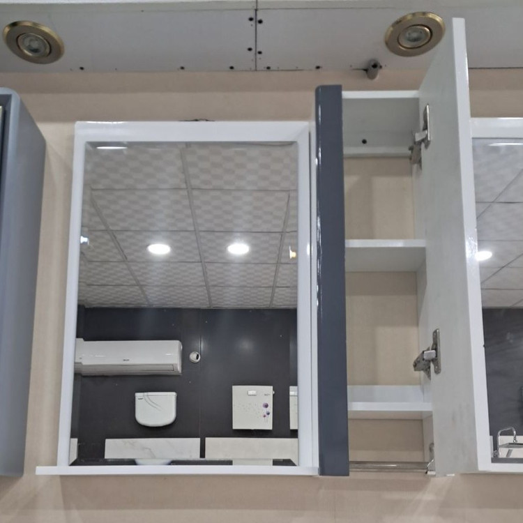 فول ست روشویی کابینتی مروا کابین مدل سهند 50 طوسی (طول 50 عرض 35) (پس کرایه)
