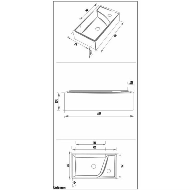 فول ست روشویی کابینتی مروا کابین مدل مایا 46 مروارید (طول 46 عرض 26) (پس کرایه)