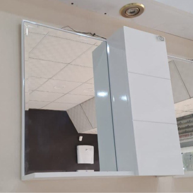 آینه و باکس PVC رویال 50 ضدآب مروا کابین (عرض 52 ارتفاع 50) (پس کرایه)