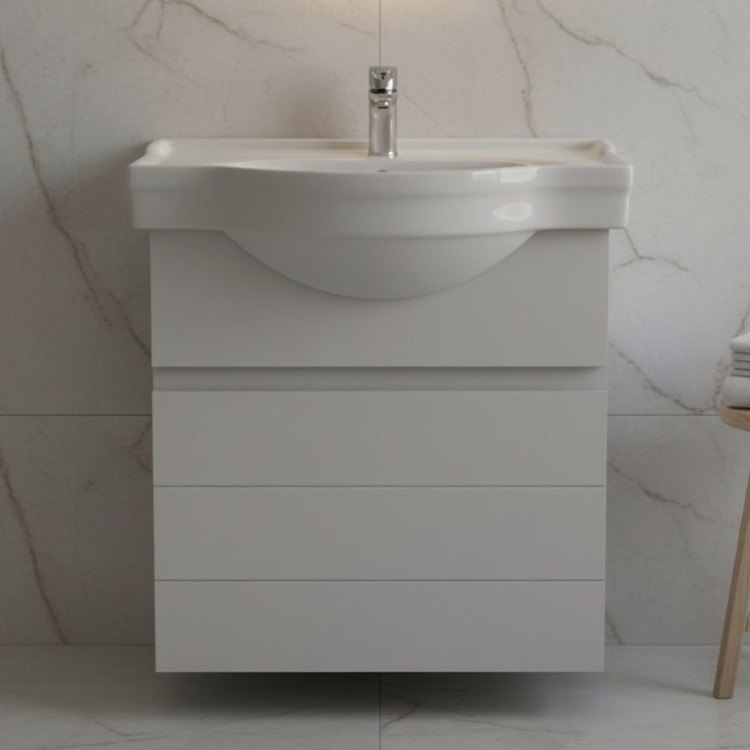 روشویی کابینتی مروا کابین مدل رزا 52 (طول 52 عرض 40) (پس کرایه)