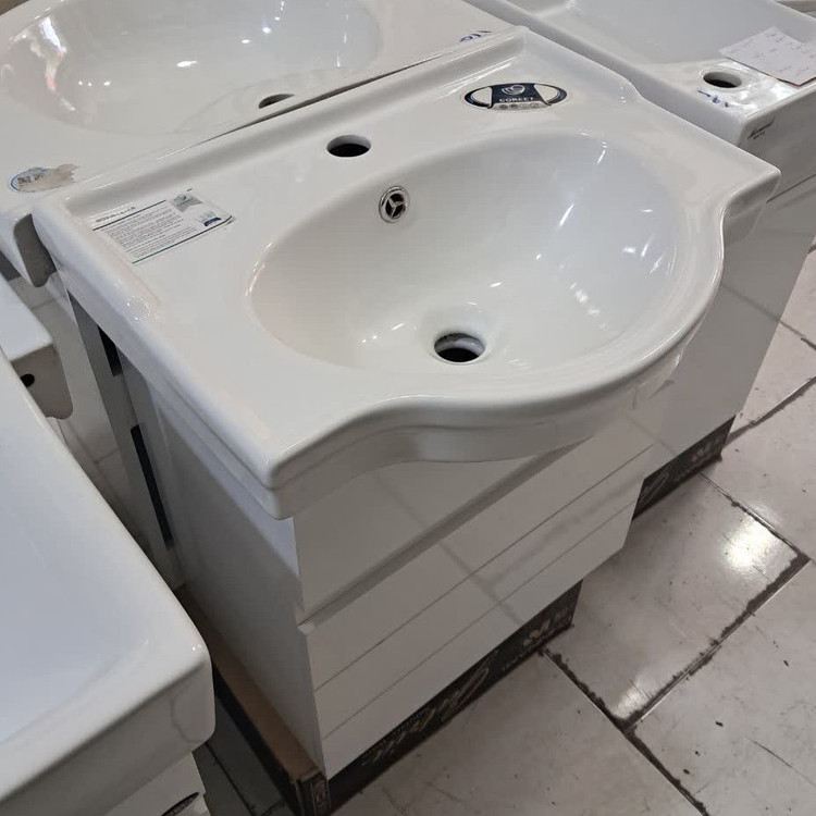 روشویی کابینتی مروا کابین مدل رزا 52 (طول 52 عرض 40) (پس کرایه)
