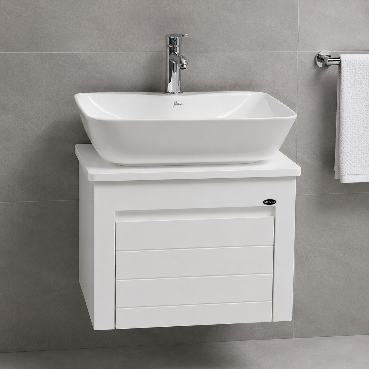 روشویی کابینتی مروا کابین مدل سهند 50 (طول 50 عرض 35) (پس کرایه)