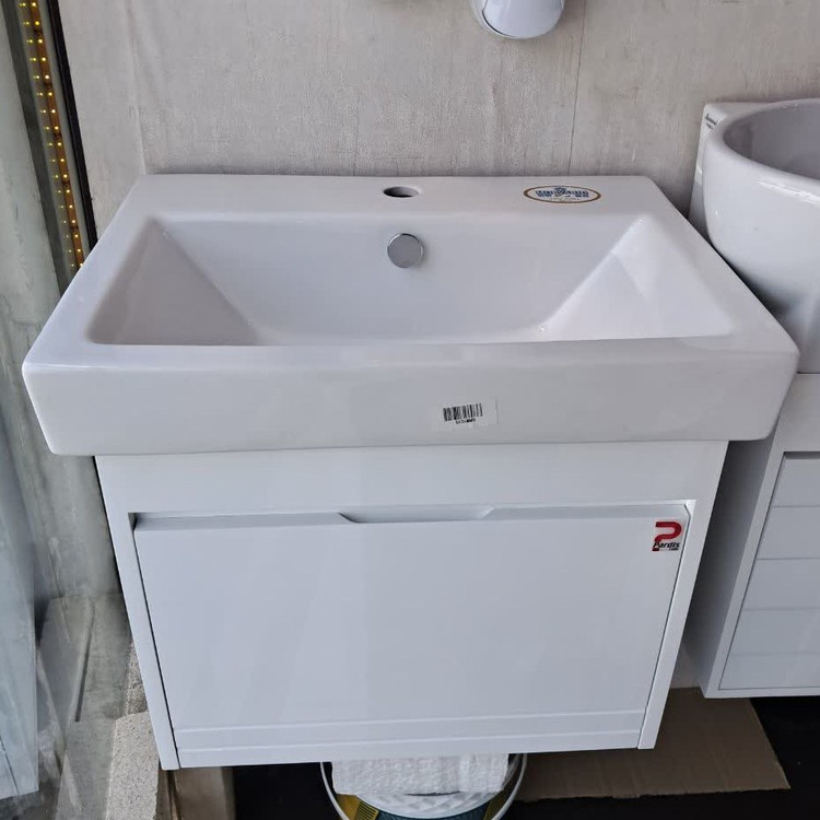 روشویی کابینتی مروا کابین مدل ولگا 55 مروارید (طول 55 عرض 41) (پس کرایه)