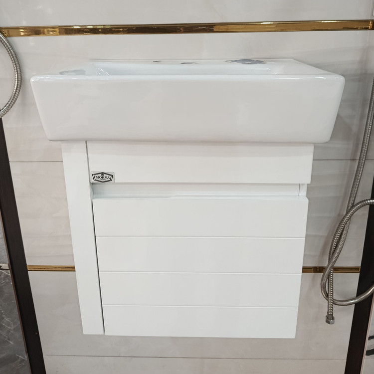فول ست روشویی کابینتی مروا کابین مدل تونی پلاس (طول 45 عرض 31) (پس کرایه)