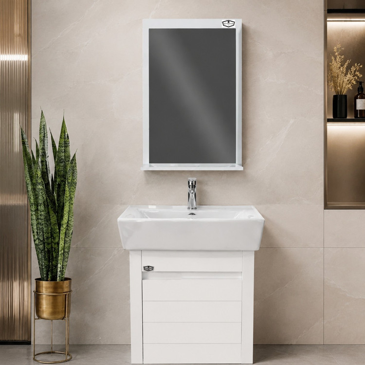 فول ست روشویی کابینتی مروا کابین مدل تونی پلاس (طول 45 عرض 31) (پس کرایه)