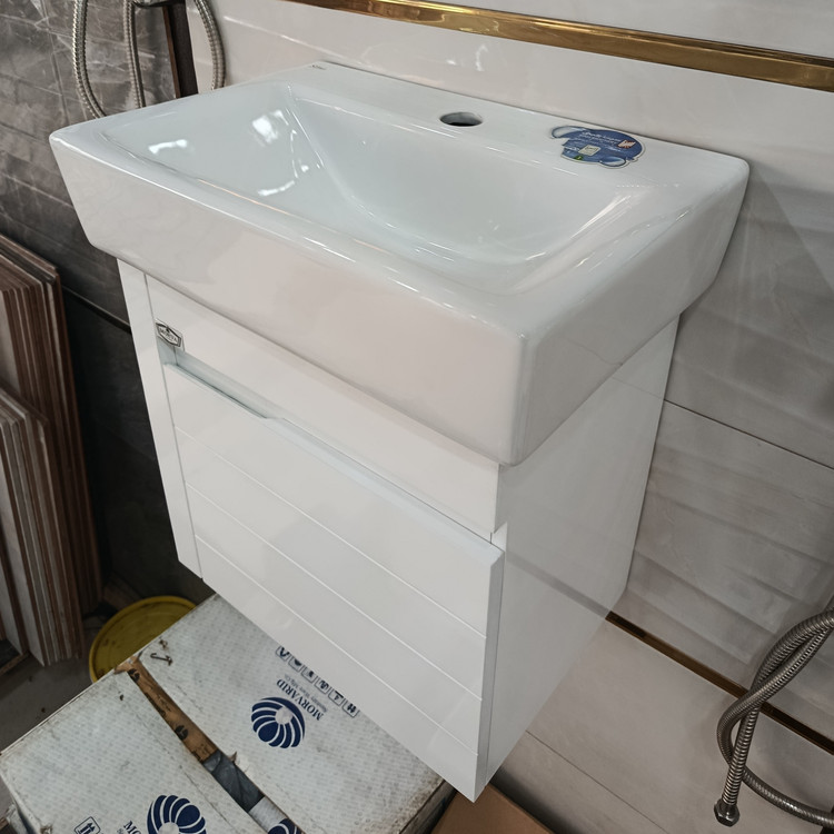 فول ست روشویی کابینتی مروا کابین مدل تونی پلاس (طول 45 عرض 31) (پس کرایه)