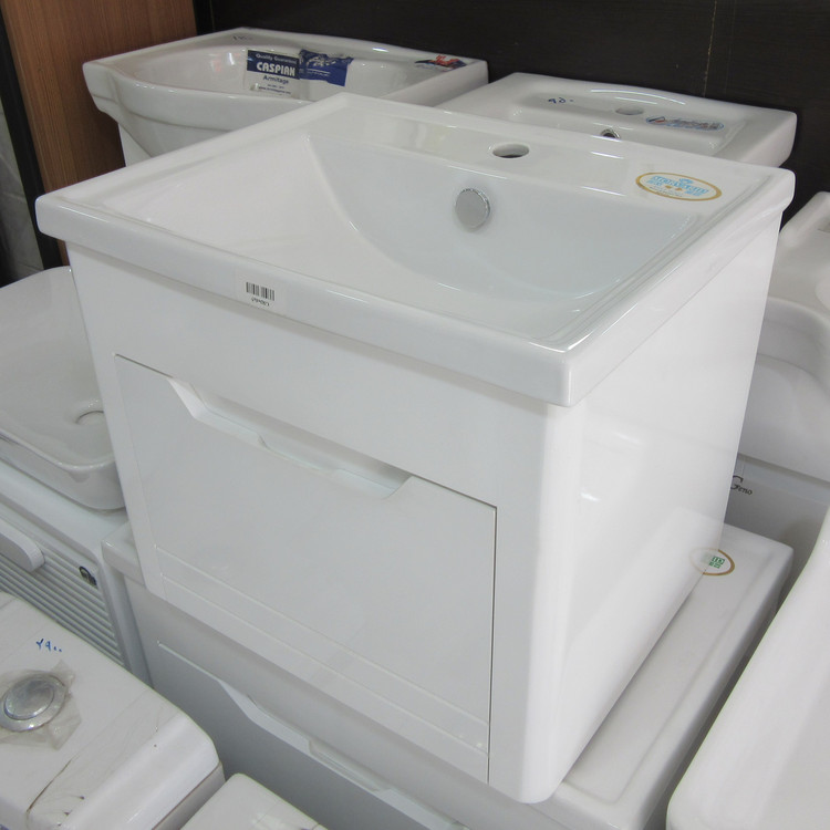 فول ست روشویی کابینتی مروا کابین مدل آلفا 52 مروارید (طول 52 عرض 41) (پس کرایه)