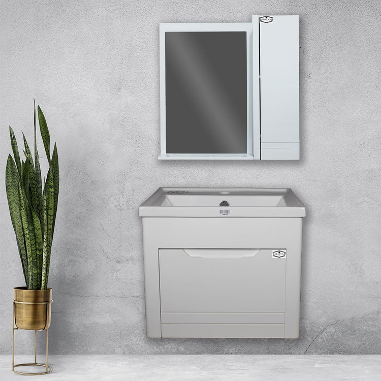 فول ست روشویی کابینتی مروا کابین مدل آلفا 52 مروارید (طول 52 عرض 41) (پس کرایه)