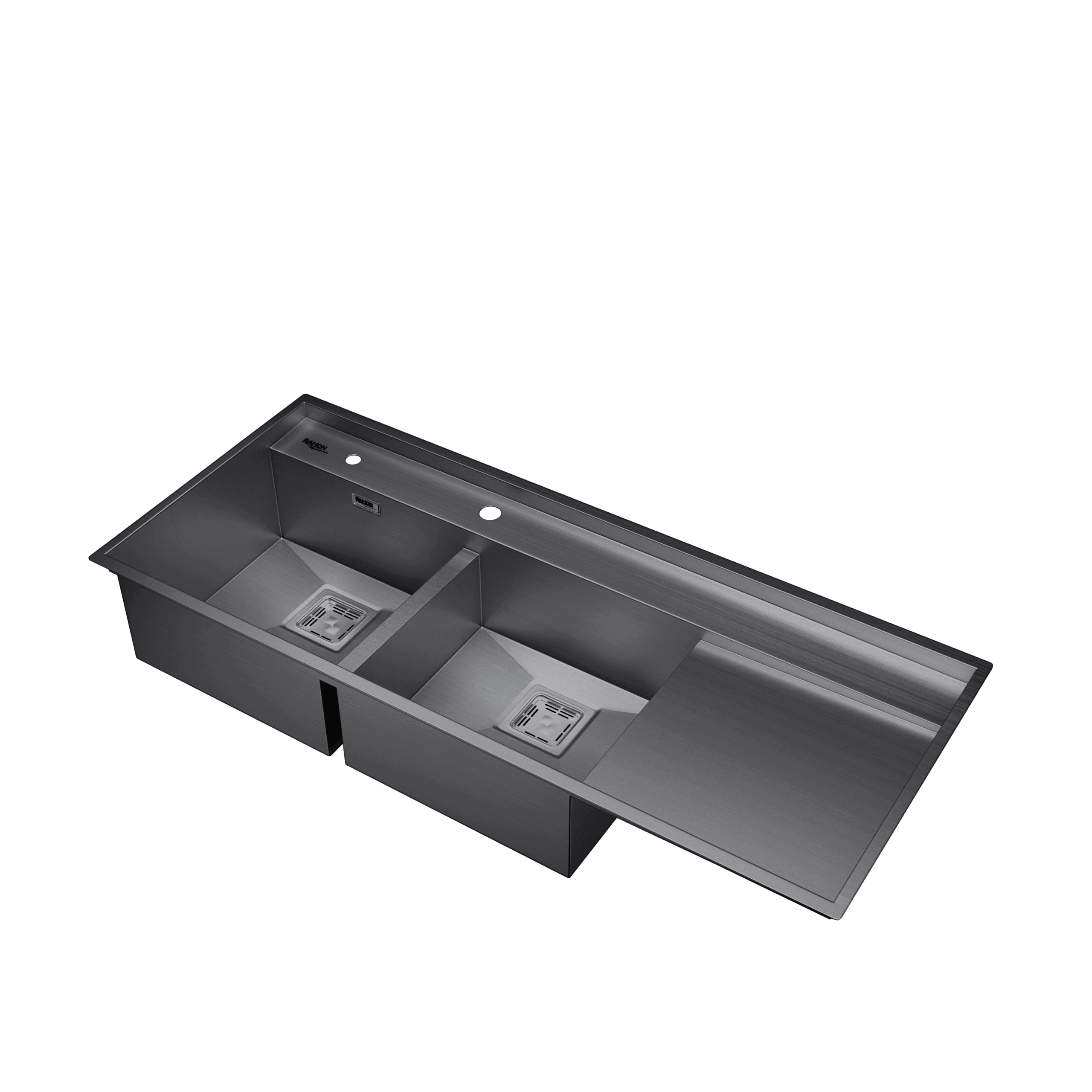 سینک دو لگن سینی دار رامون مدل RS320DT