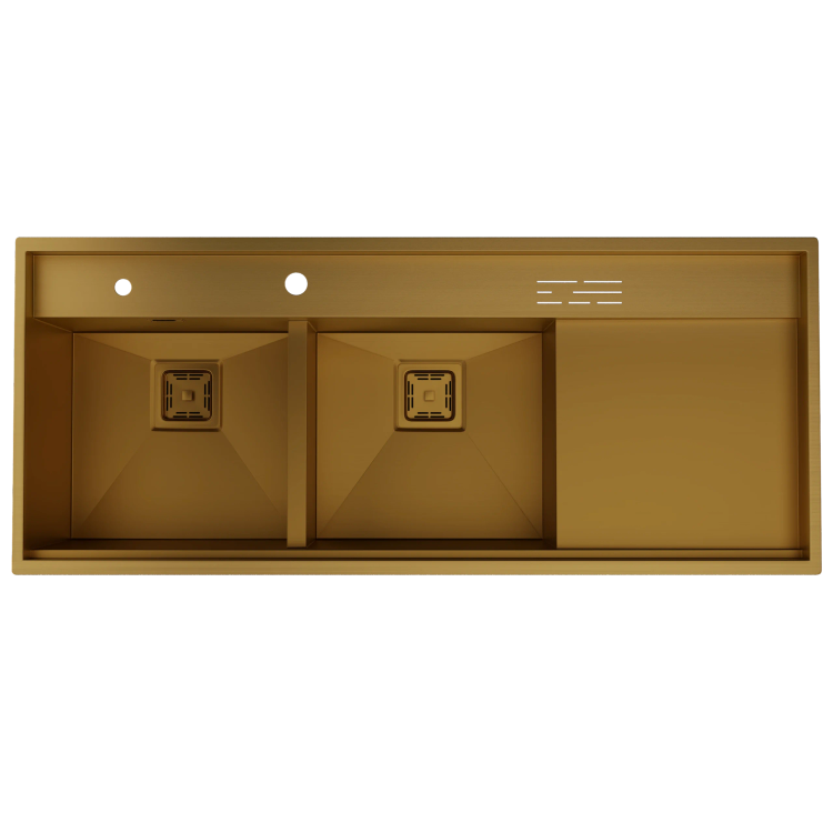 سینک دو لگن سینی دار رامون مدل RS320DT