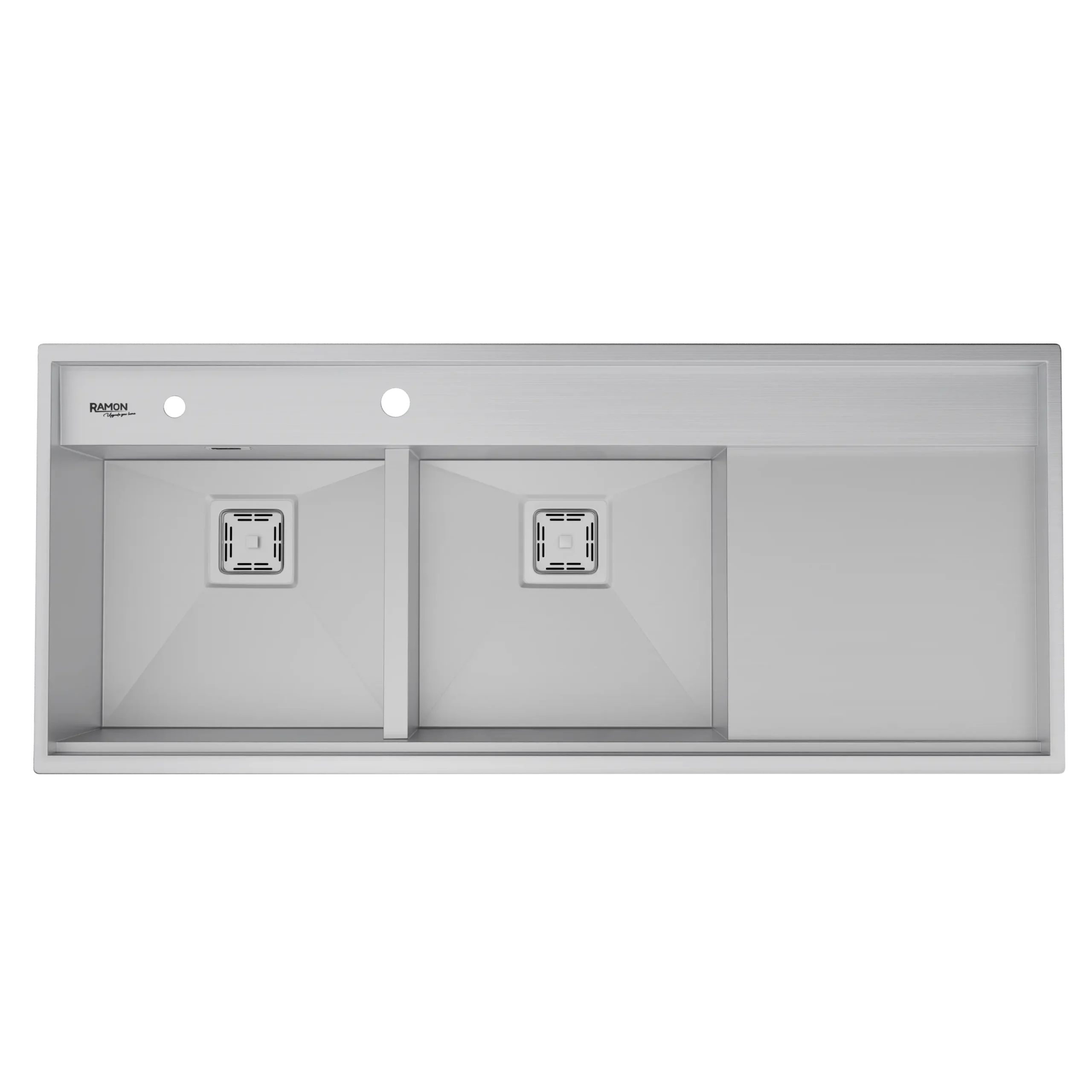 سینک دو لگن سینی دار رامون مدل RS320DT