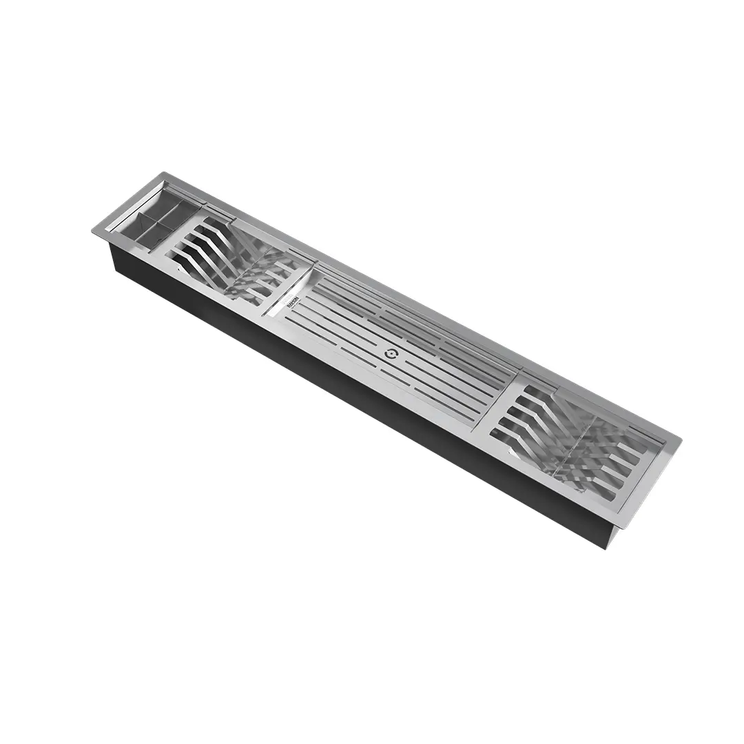 آبچکان استیل توکار خطی 100 سانتی رامون کد RA100