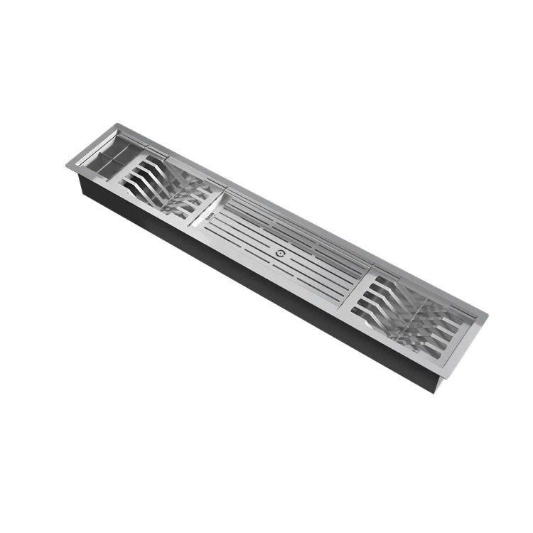 آبچکان استیل توکار خطی 100 سانتی رامون کد RA100