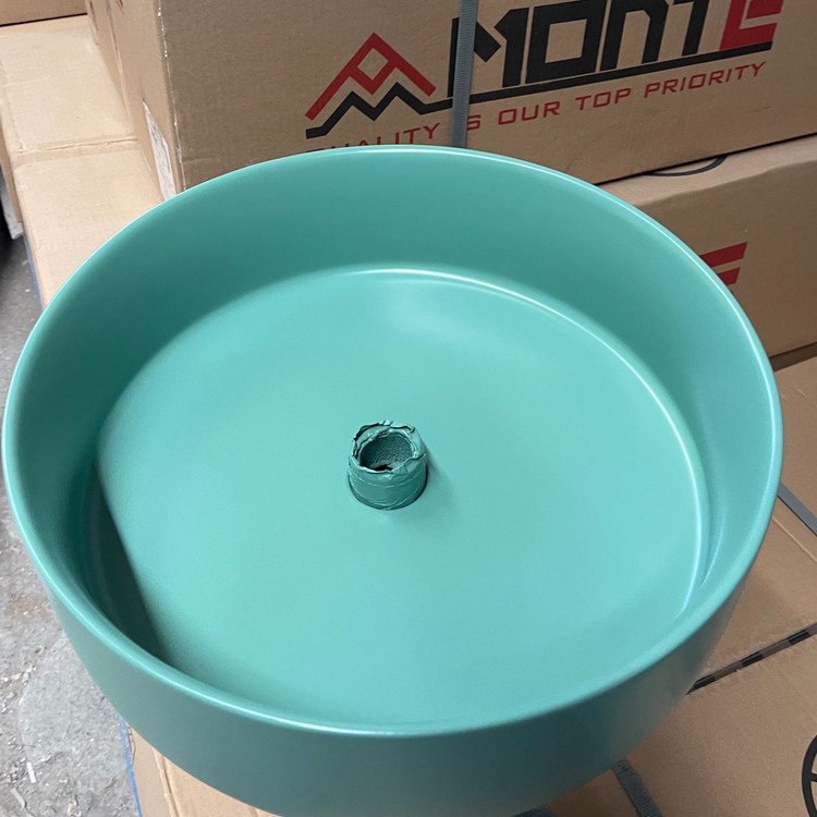 کاسه روشویی گرد روکار مونته