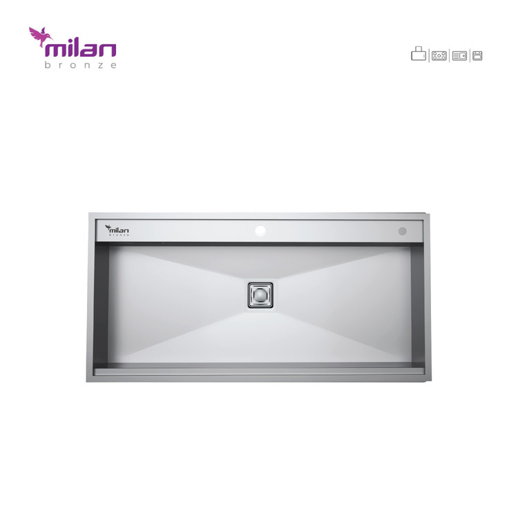 سینک توکار 40105 میلان (پس کرایه)