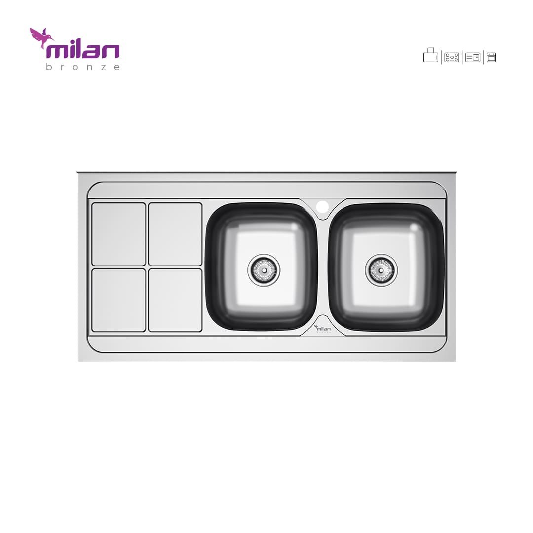 سینک روکار 7011 میلان (پس کرایه)