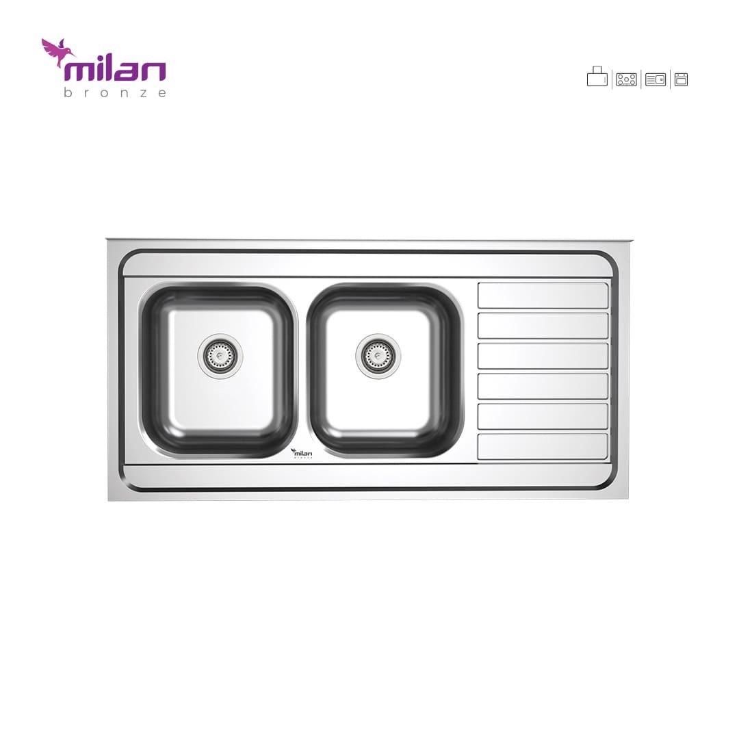 سینک روکار 1021 میلان (پس کرایه)