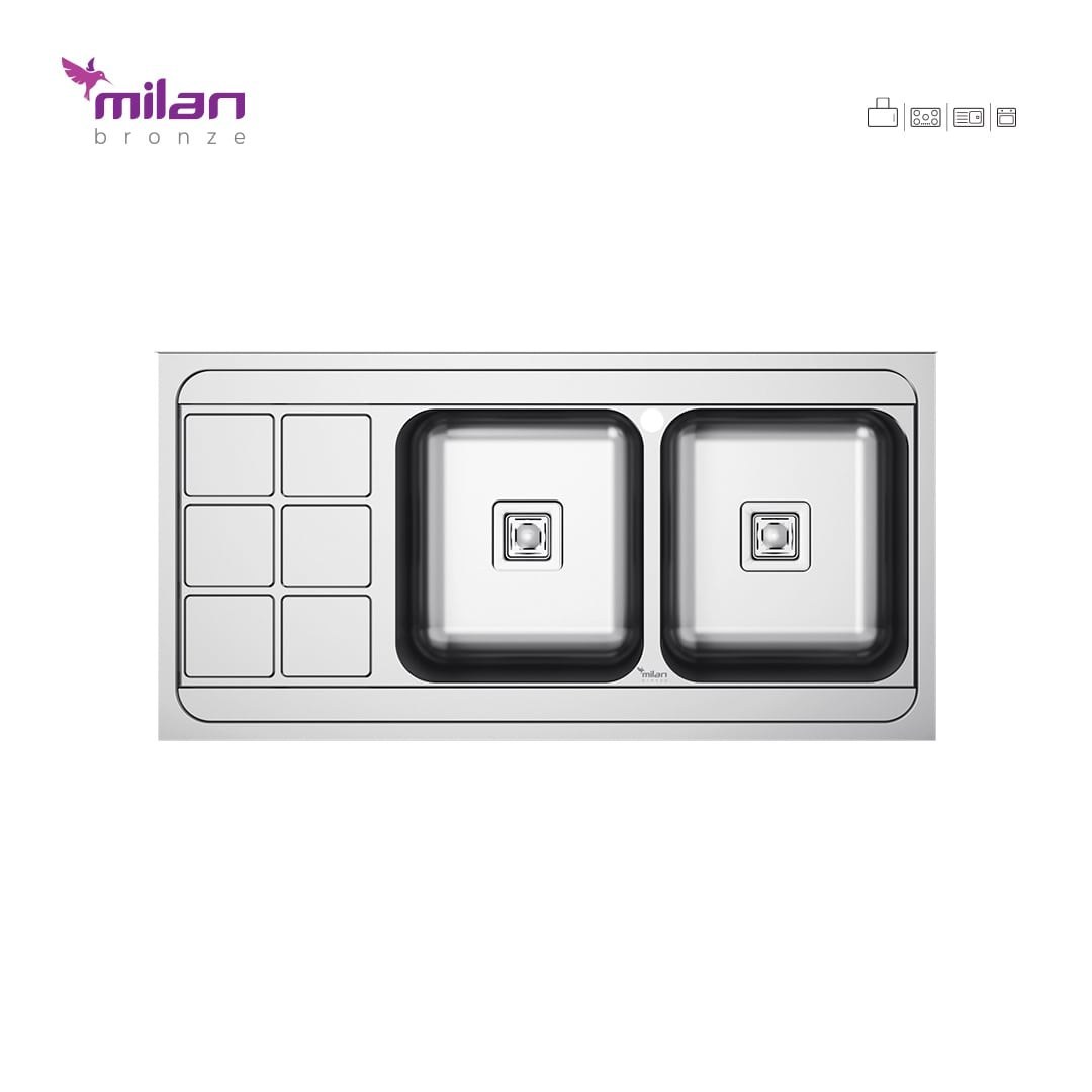 سینک روکار 5013 میلان (پس کرایه)
