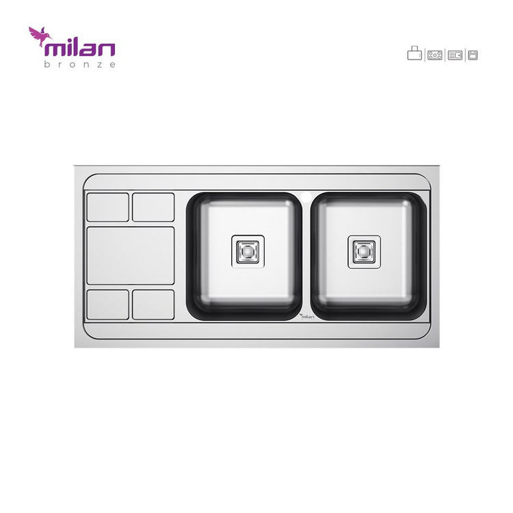 سینک روکار 5011 میلان (پس کرایه)