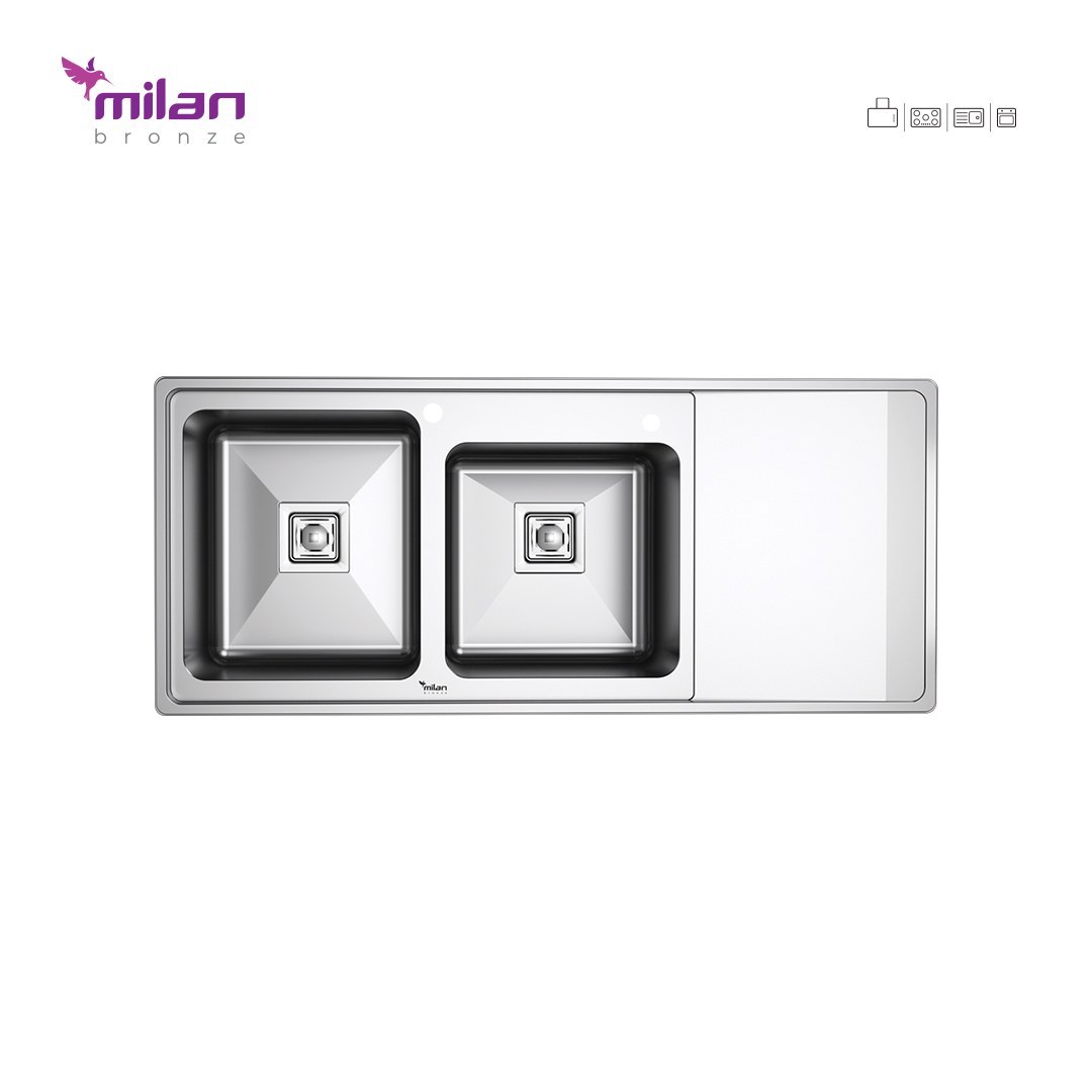 سینک توکار 6010 میلان (پس کرایه)