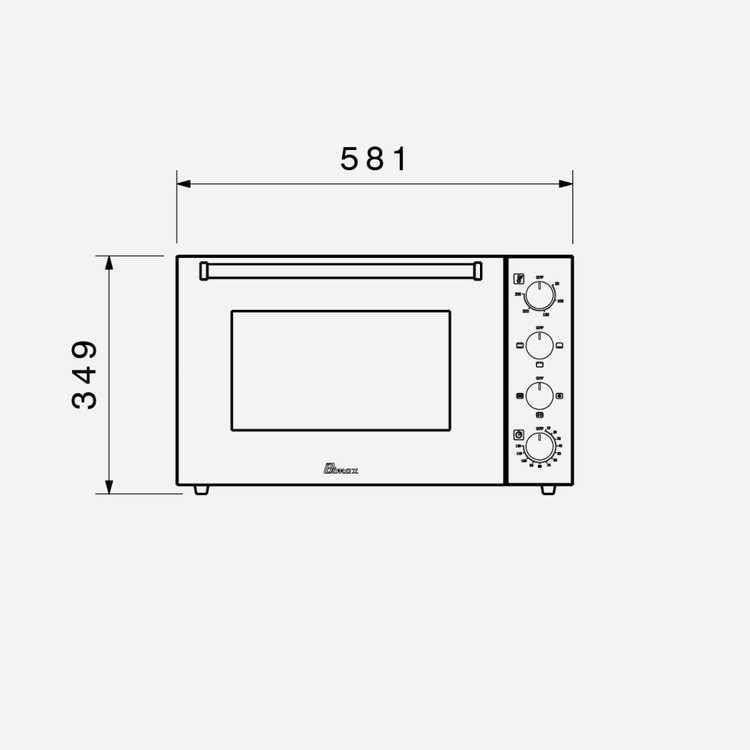 آون توستر MT 001 بیمکث (پس کرایه)