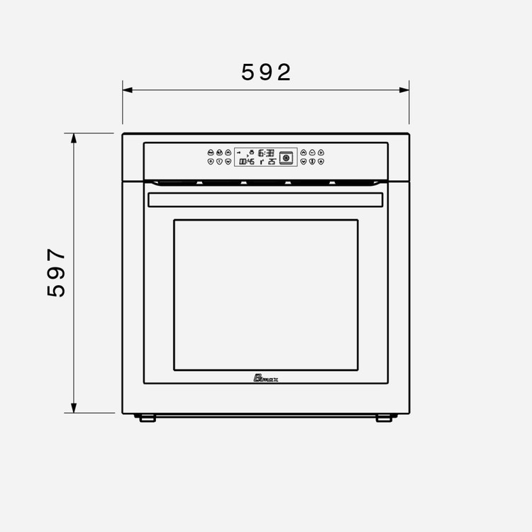 فر برقی MF 0022 بیمکث (پس کرایه)