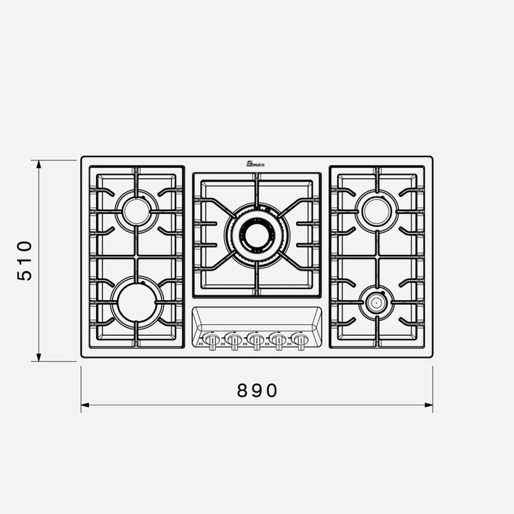 گاز استیل MG 5099 بیمکث (پس کرایه)