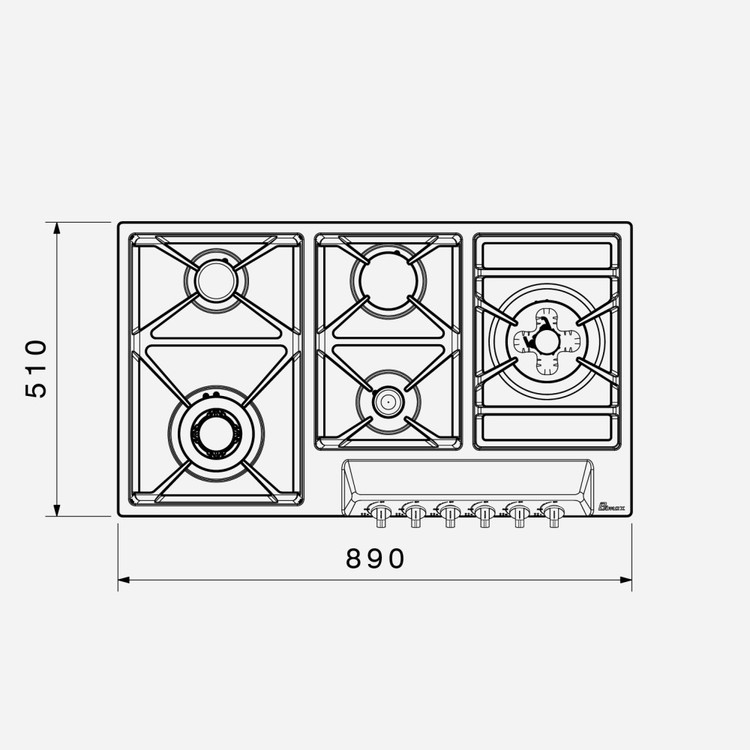 گاز استیل MG 5093 بیمکث (پس کرایه)
