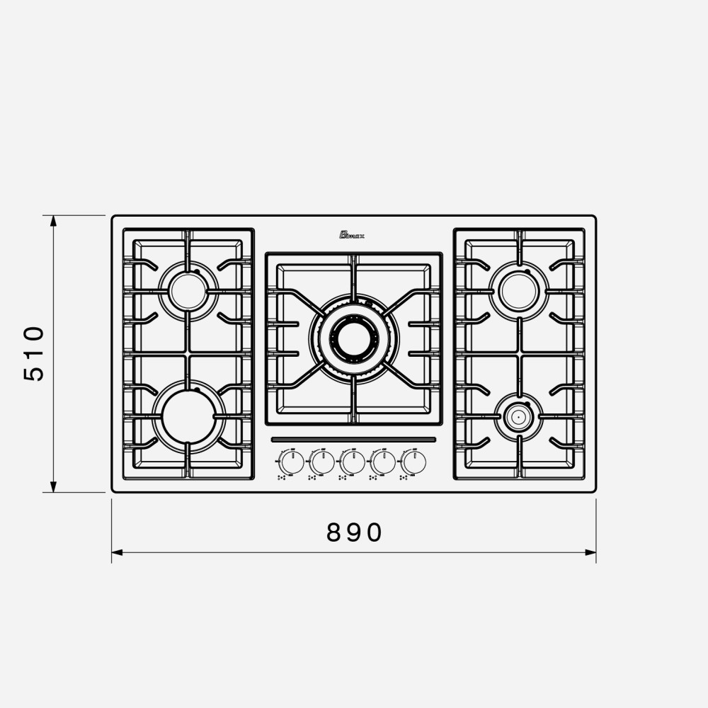گاز استیل MG 5088 بیمکث (پس کرایه)