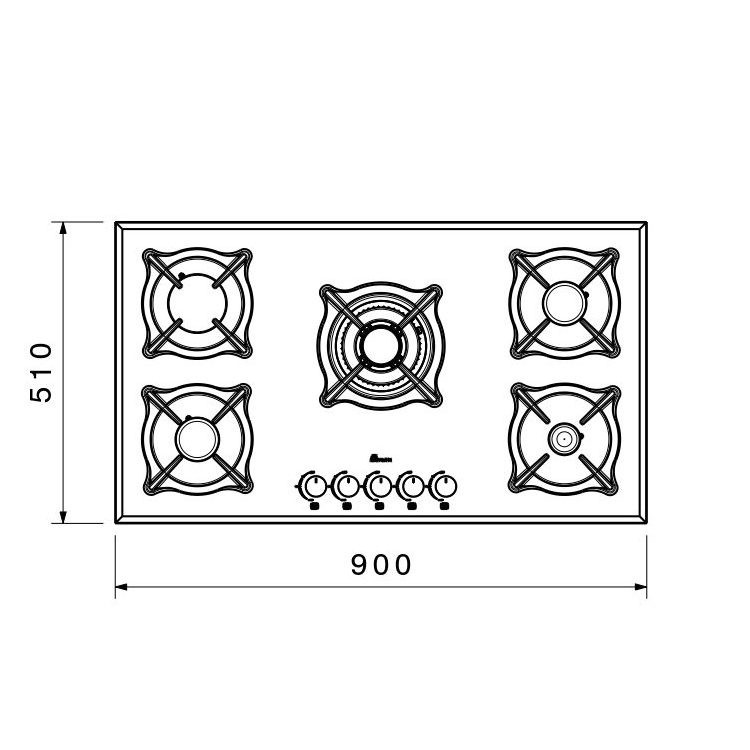 گاز شیشه ای MG 5087 بیمکث (پس کرایه)