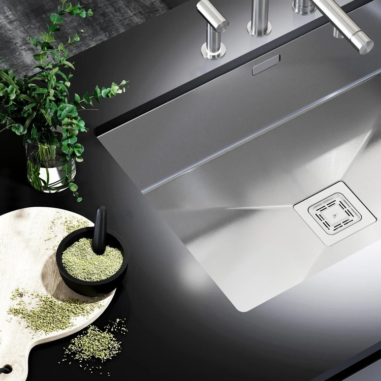 سینک استیل 727 بیمکث (پس کرایه)