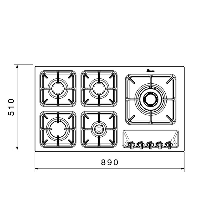گاز استیل MG 5079 بیمکث (پس کرایه)