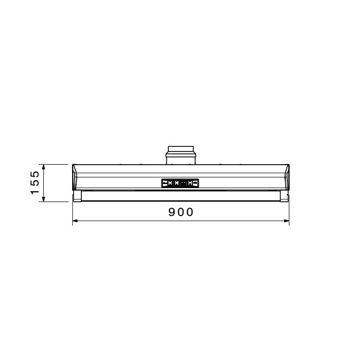 هود زیرکابینتی B 4002u بیمکث (پس کرایه)