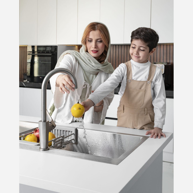 سینک توکار 4102 بیمکث (پس کرایه)