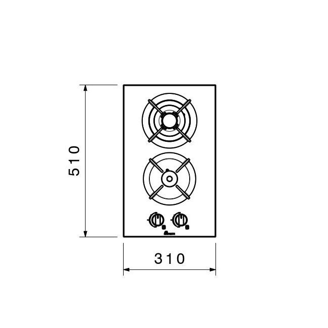 گاز شیشه ای MG 5017 بیمکث (پس کرایه)