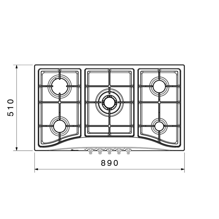 گاز استیل MG 5010 بیمکث (پس کرایه)