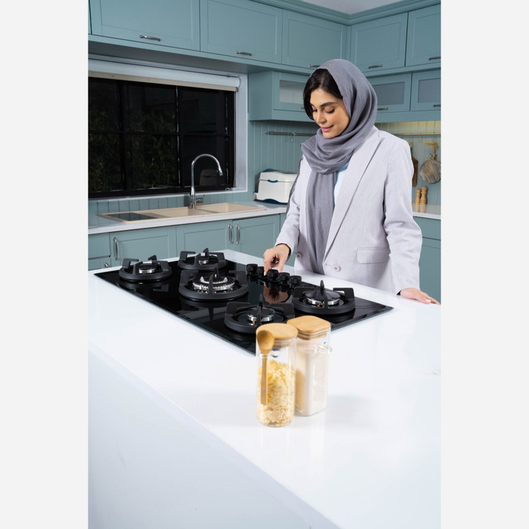 گاز پنج شعله شیشه ای 2104 بیمکث (پس کرایه)