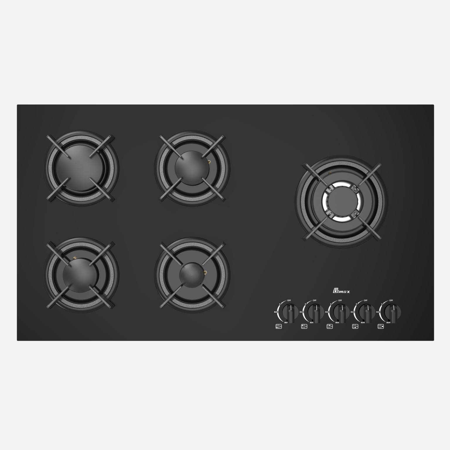 گاز پنج شعله شیشه ای 2103 بیمکث (پس کرایه)