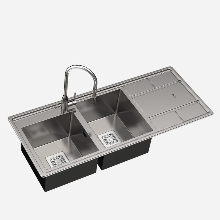 سینک توکار 740 بیمکث (پس کرایه)